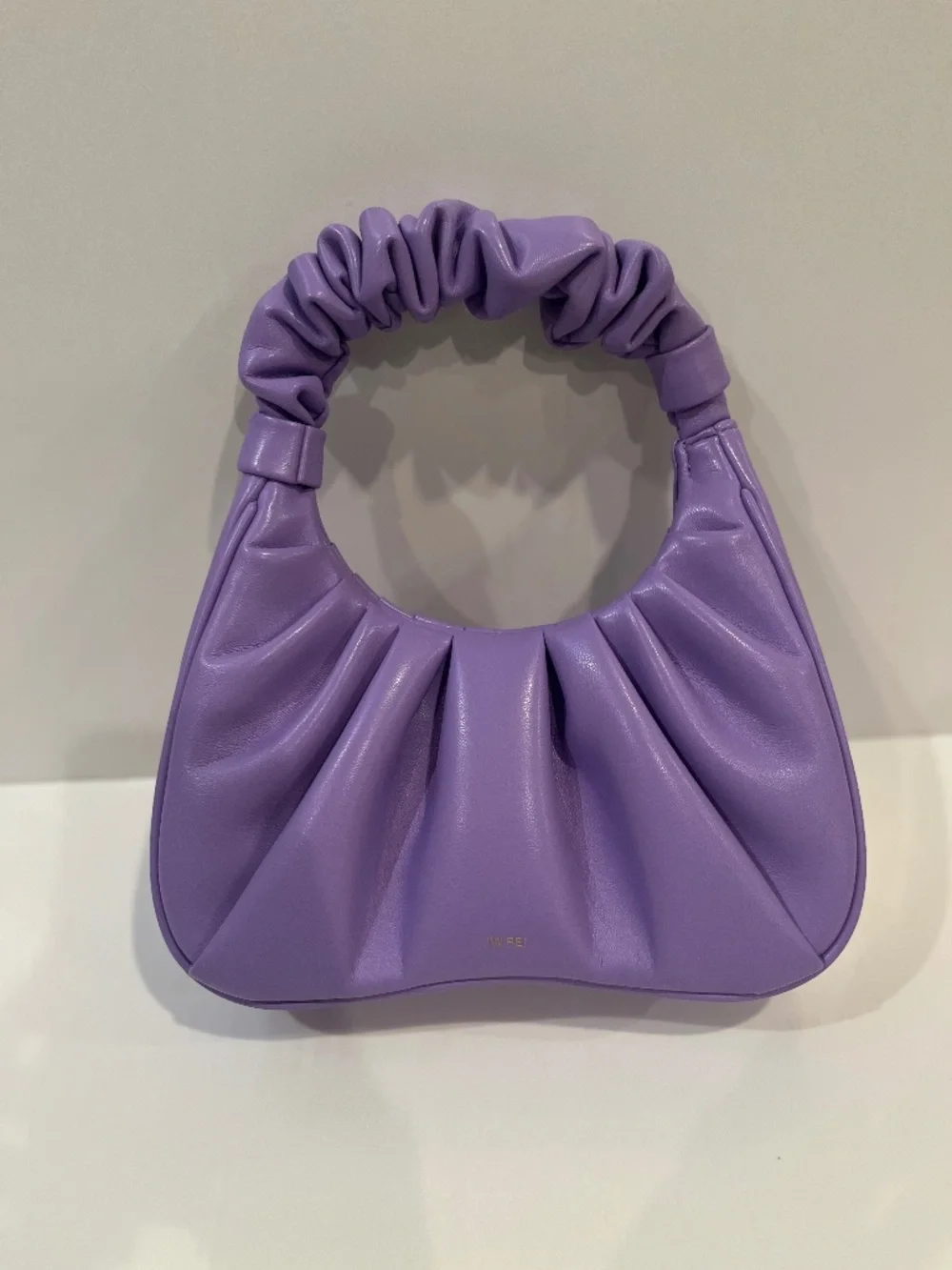 JW Pei Gabbi Ruched Hobo Handbag - Purple